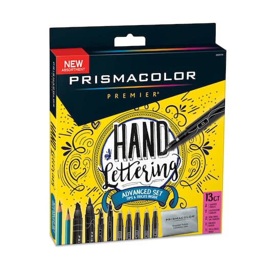 Prismacolor Premier&#xAE; 13-Piece Advanced Hand Lettering Kit
